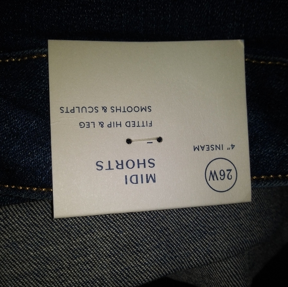 Blue jean shorts - Picture 2 of 2